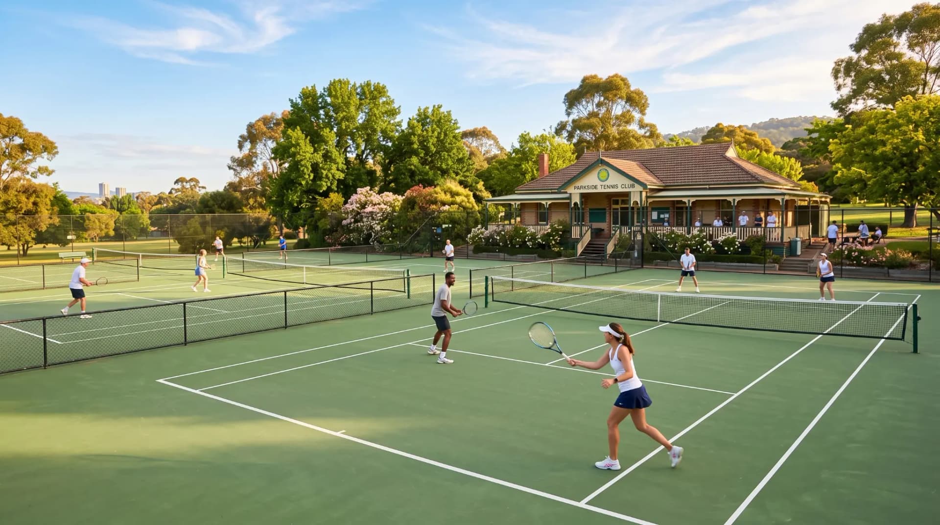 Club activity and court programming